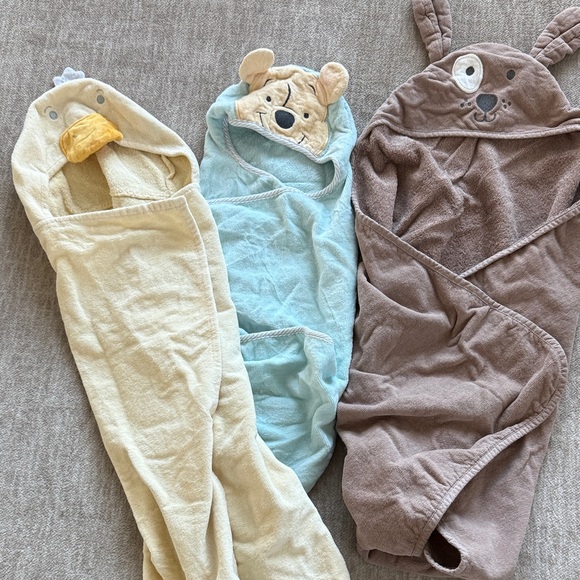 Other - Set of 3 hooded baby towels